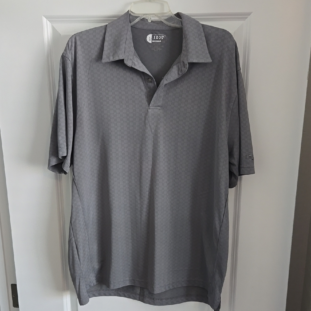 IZOD Men's Polo Shirt in Gray